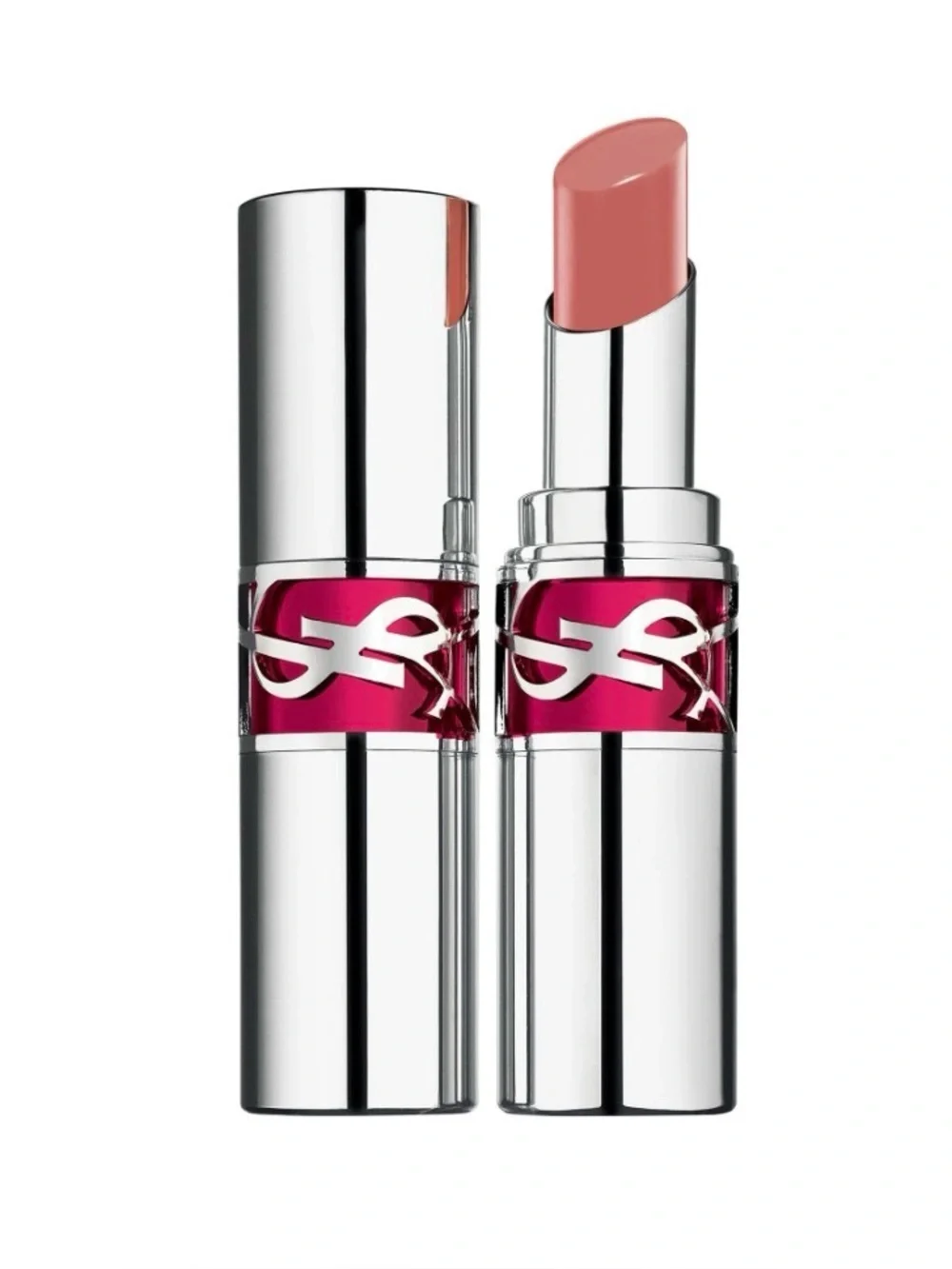 YSL Loveshine Candy Glaze Lip Gloss Stick in Showcasing Nude